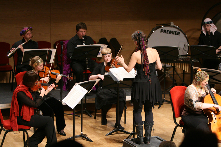 DHC Conducts ensemble 