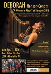 Performance at CPCC’s Sensoria Mon. Apr. 11th