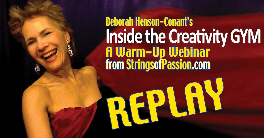 Inside the Creativity Gym REPLAY – A ‘Strings of Passion’ warmup webinar