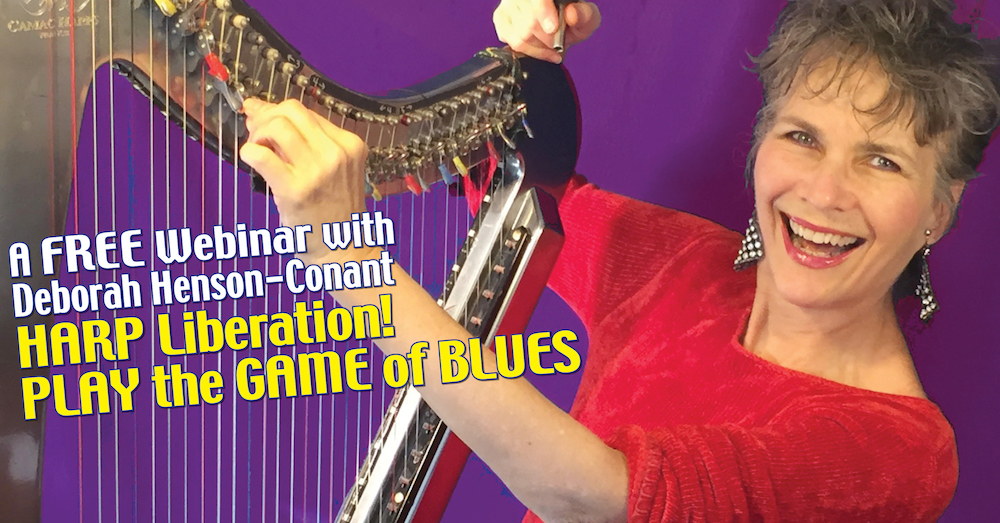 FREE WEBINAR for HARP Players: Play the Game of Blues