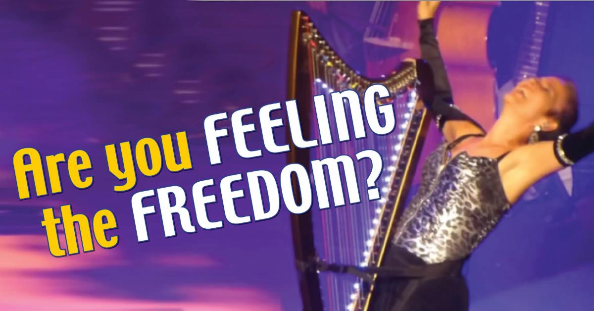 Are you feeling the freedom?