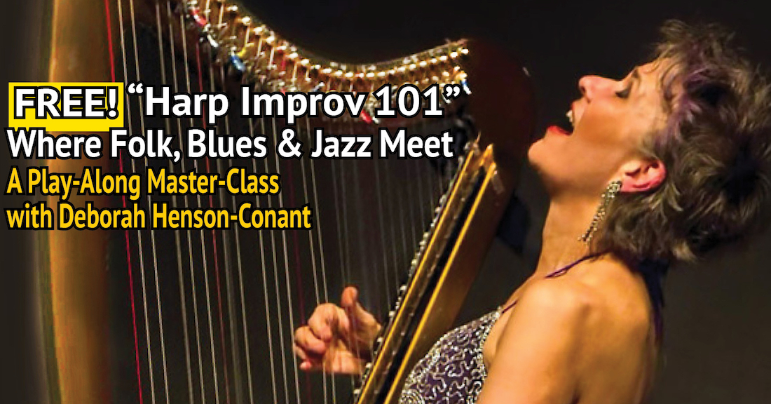 [FREE WEBINAR] Improv 101: Where Folk, Blues & Jazz Meet